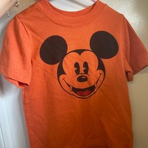 Old Navy Halloween Mickey orange tshirt size 4/4t